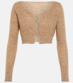 JACQUEMUS Le Cardigan Alzou Mohair Blend Cardigan - House Of Huntington