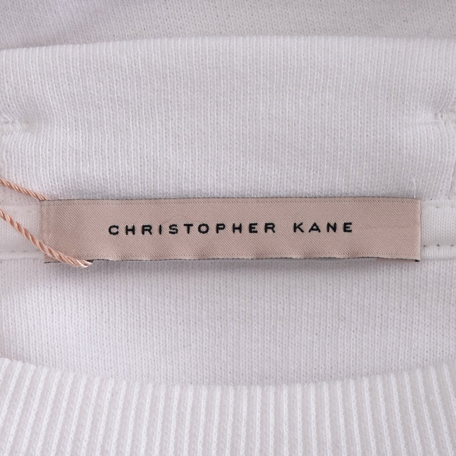 Christopher Kane White Lingerie Graphic Kacere Sweatshirt - House Of Huntington