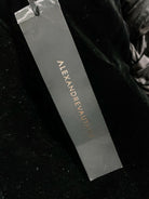 Alexandre Vauthier Black Velvet Dramatic Drape Detail Dress - House Of Huntington