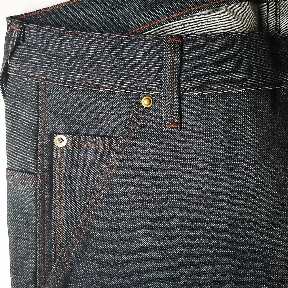 G-Star Raw Faeroes 25 مستقيم صلب خام أحمر قائمة Selvedge Denim