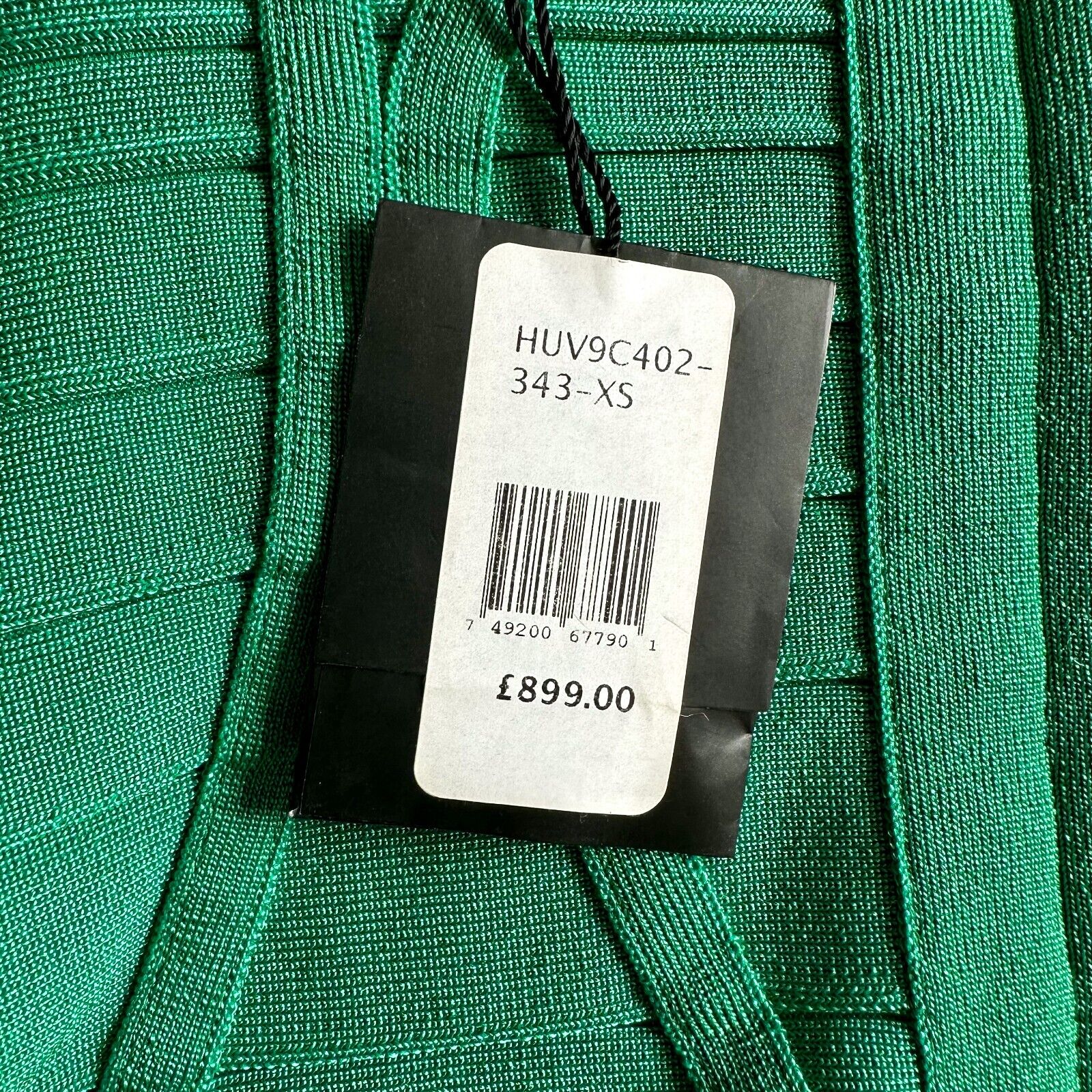 HERVE LEGER Emmalie Green Bandage Halterneck Club Party Swimsuit - House Of Huntington