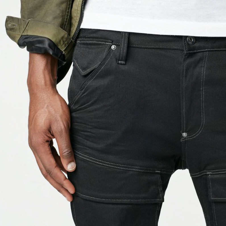 G-Star Air Defense 5620 Slim Raw Turner Black Cargo Pants Bukser