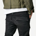 Pantaloni cargo neri G-Star Air Defense 5620 Slim Raw Turner