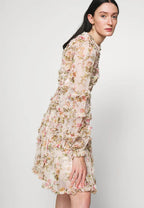 NEEDLE & THREAD Garland Flora Ruffle Ditsy Floral Mini Dress - House Of Huntington