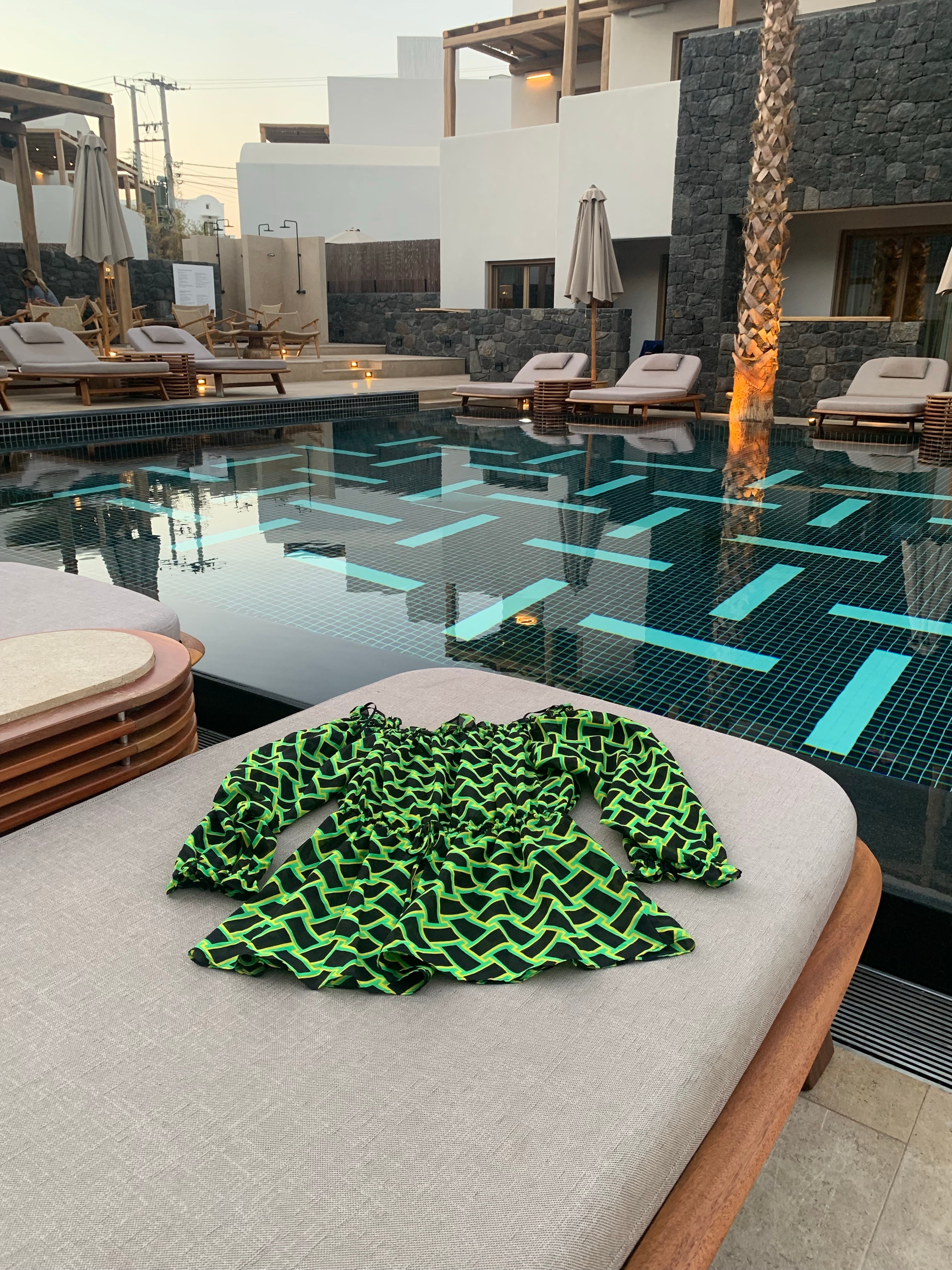 Diane Von Furstenberg DVF Silk Summer Gipsy Camila Finte Weave Daffodil Top - House Of Huntington