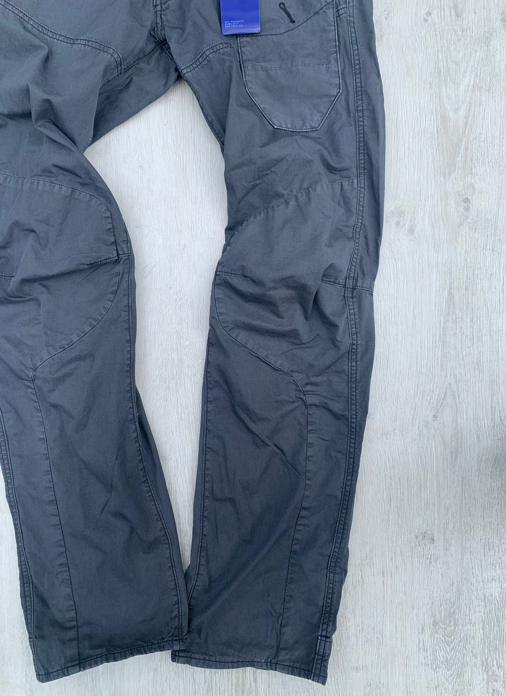 G-Star 5620 Skiff 3D Tapered Grey Battle Twill Trousers Pants