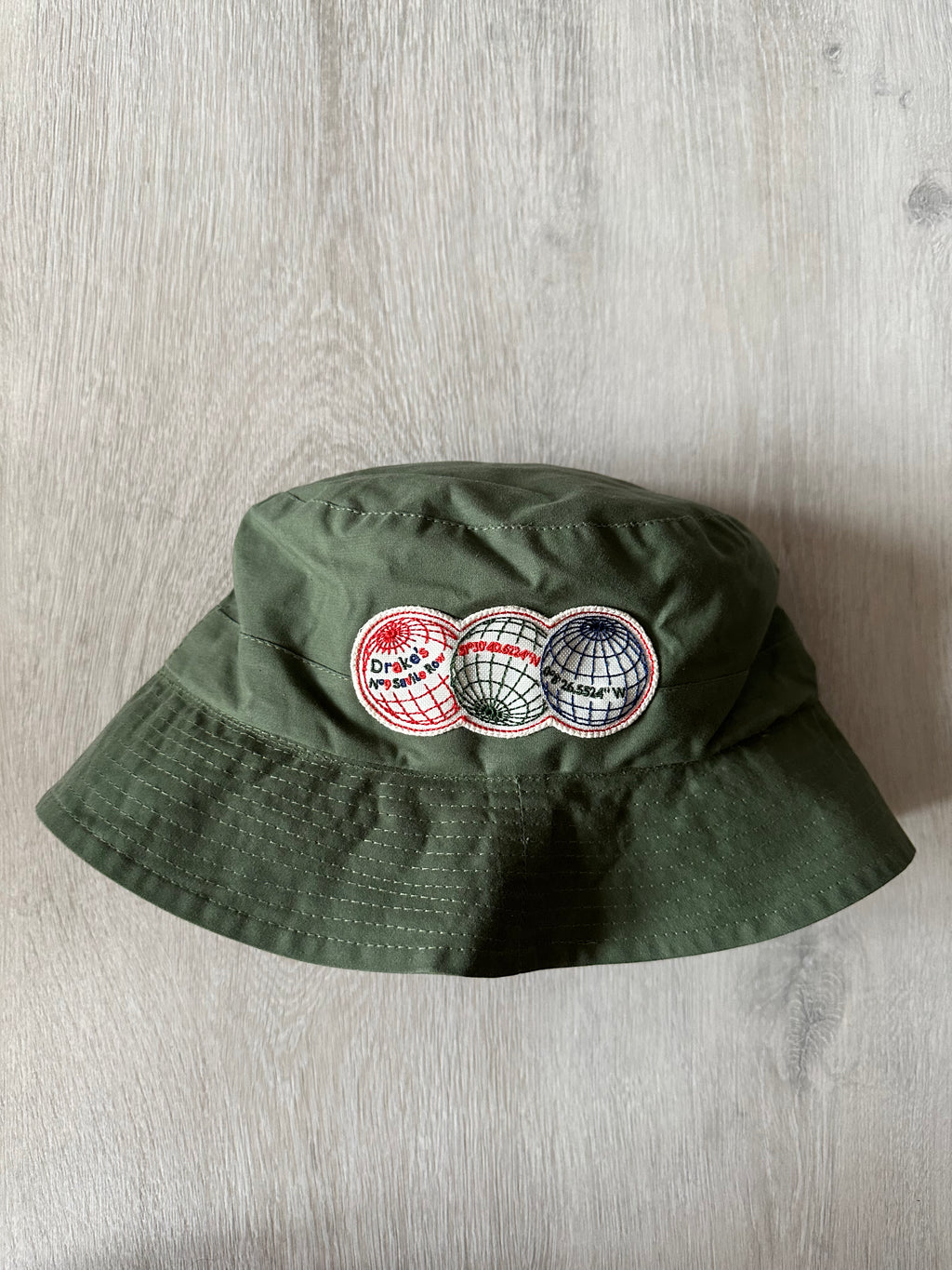 Drake's Green Waxed Cotton Bucket Hat - House Of Huntington