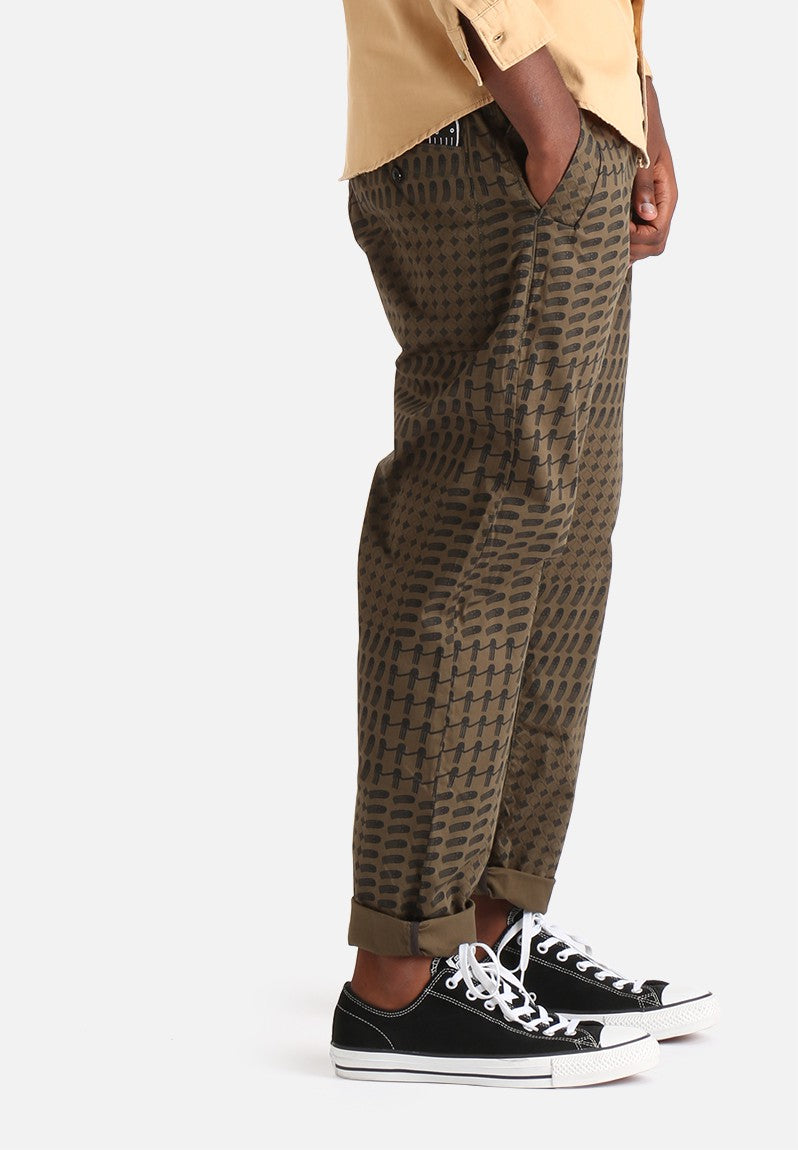 G-Star Raw X Pharrell Williams Oceans Occotis Bronson テーパード チノ トラウザーズ