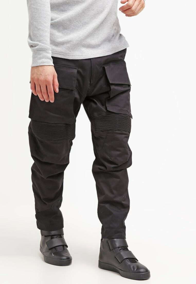 Kalhoty G-Star Vodan Tapered Black Cargo Premium Mirco Twill Trousers