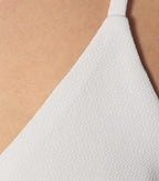 RACIL Bettina Crêpe Camisole Ivory White Slip Top - House Of Huntington