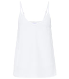 RACIL Bettina Crêpe Camisole Ivory White Slip Top - House Of Huntington