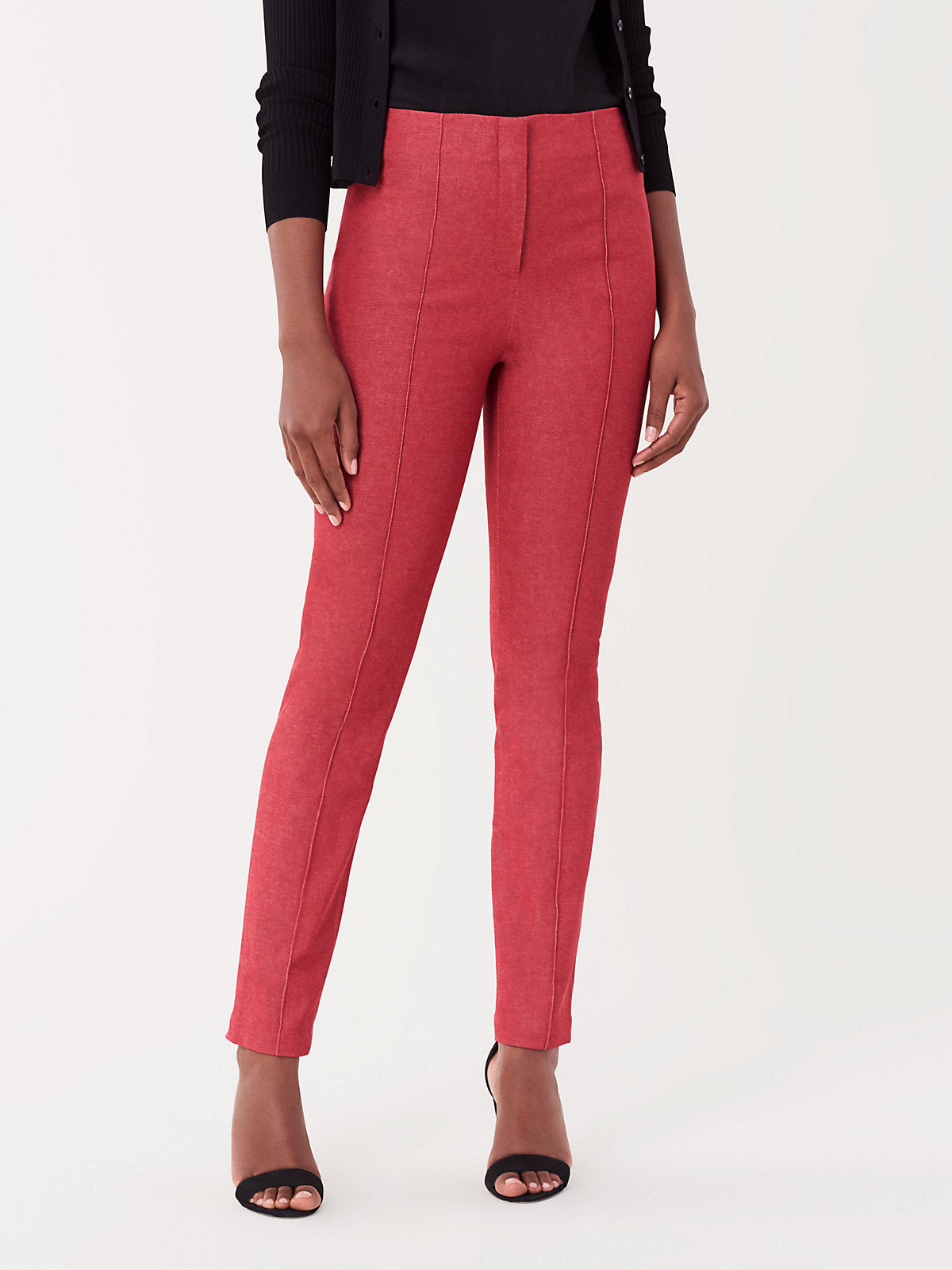 Diane Von Furstenberg DVF Mid Rise Skinny Pants Jeans - House Of Huntington