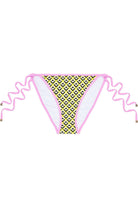 Diane Von Furstenberg DVF Yellow Kate Diamond Square Triangle Bikini - House Of Huntington