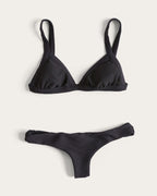 Billabong Tanlines Hawaii Low Black Skimpy Bikini Set