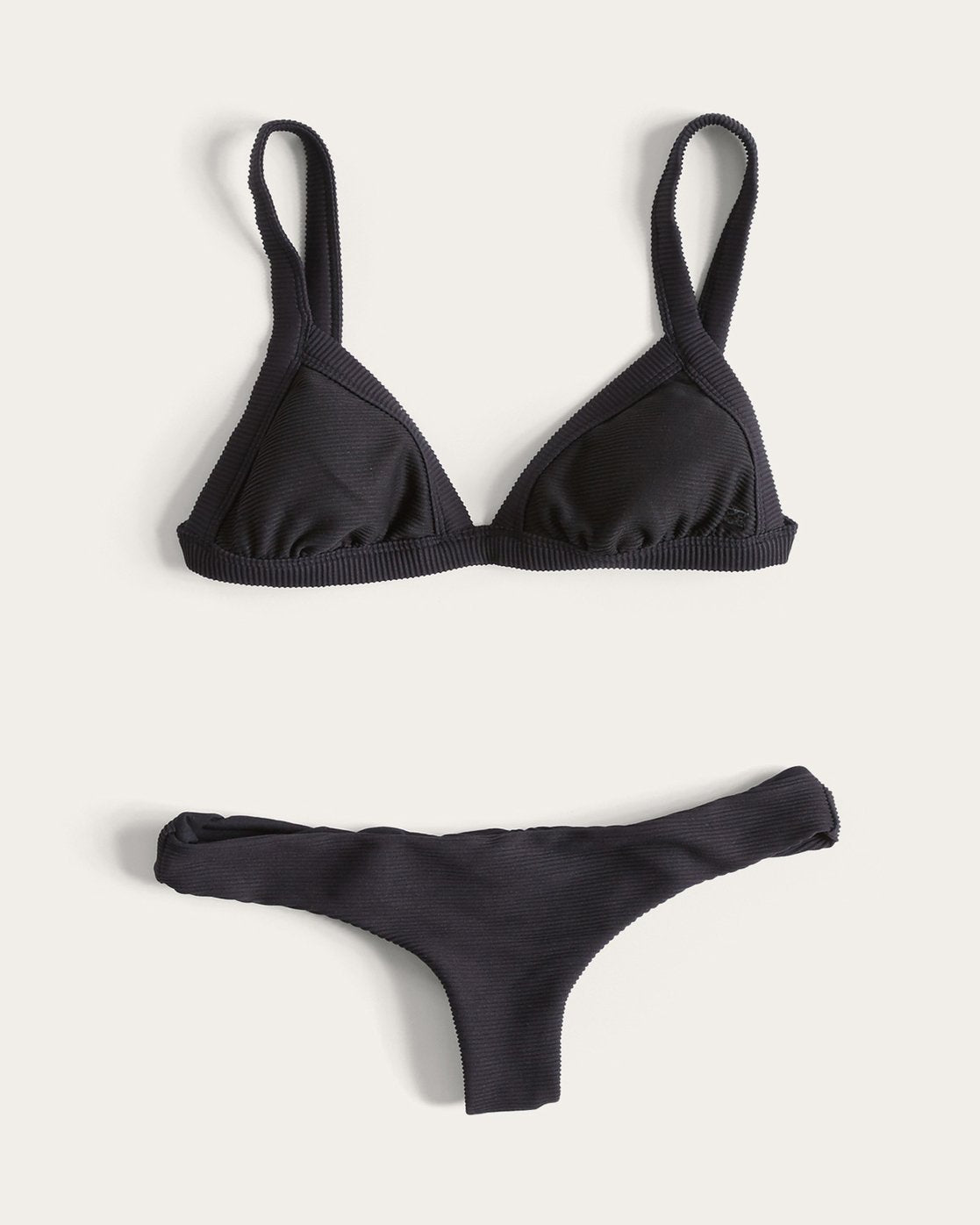 Billabong Tanlines Hawaii Low Black Skimpy Bikini Set